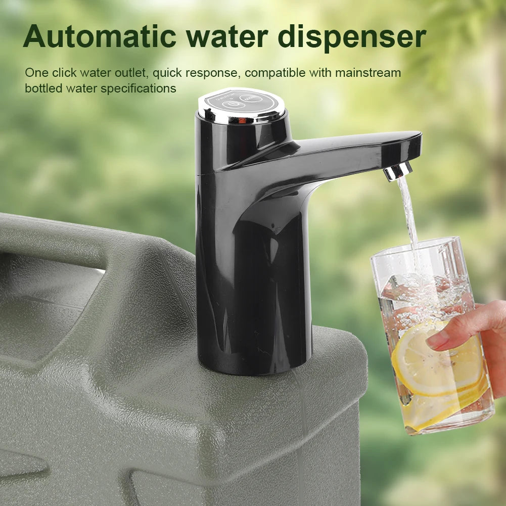 AquaFlow 11L Outdoor Water Tank – Portable Dispenser with Faucet & USB Pump