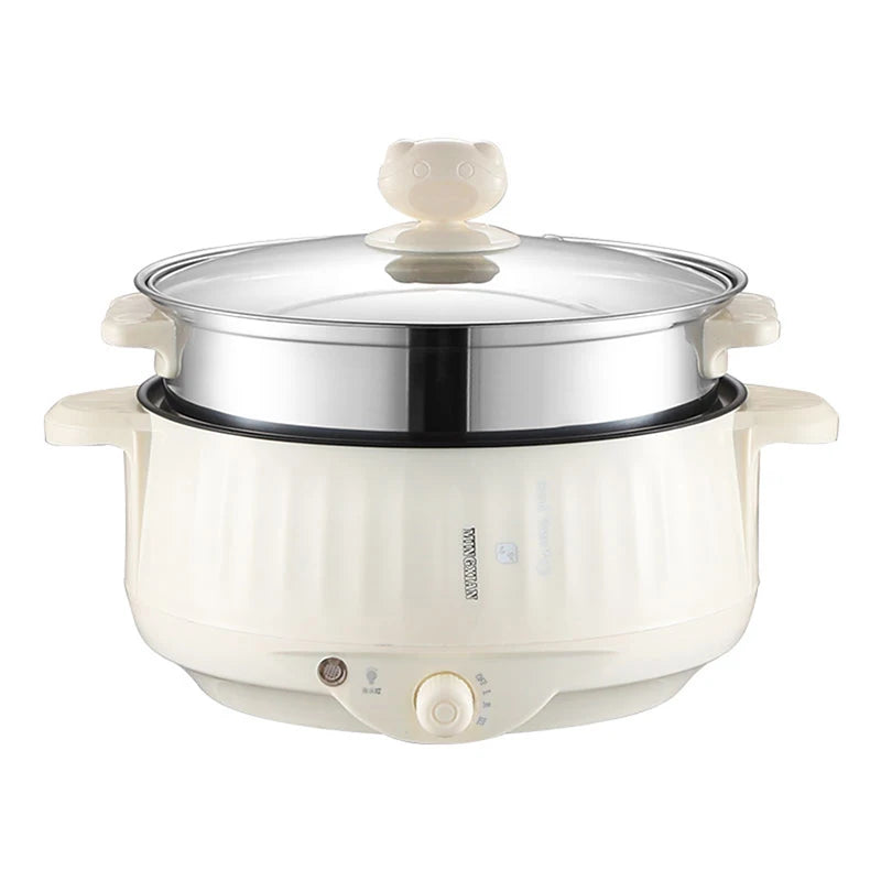 DualChef 220V Multi-Cooker – Compact, Versatile & Non-Stick Electric Pot