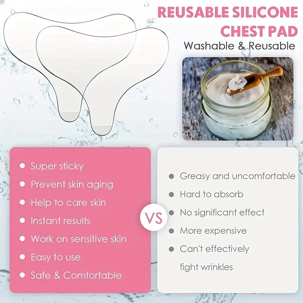 [Early-Summer Promotion] SilkLift™ Anti-aging Chest & Neck Lift Pad (Reusable)