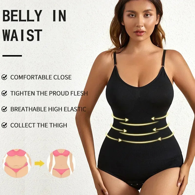 [HOT Trending] SculptEase Seamless Shapewear – Tummy Control & Butt-Lifting Bodysuit