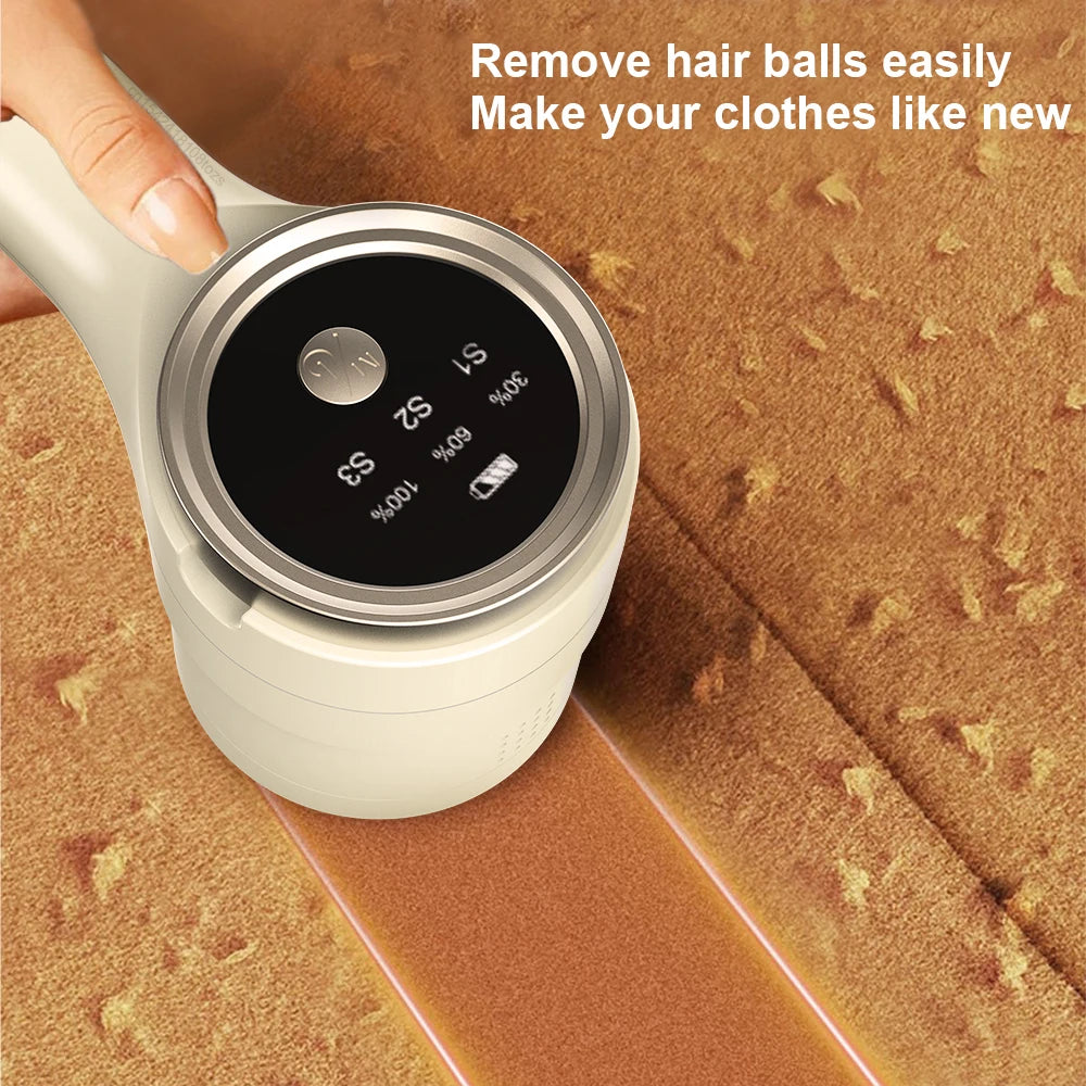 FuzzAway Electric Lint Remover – Rechargeable Fabric & Hairball Shaver