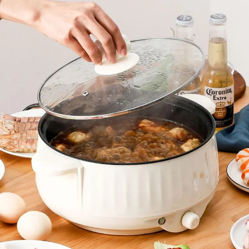 DualChef 220V Multi-Cooker – Compact, Versatile & Non-Stick Electric Pot