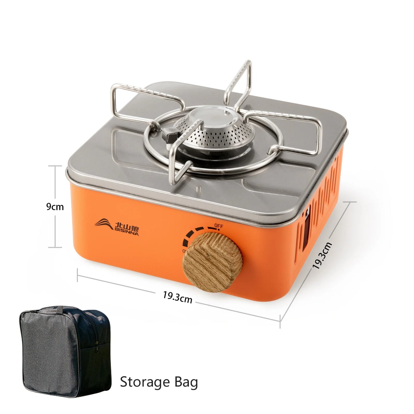 BISINNA Blaze 2800W – High-Power Portable Camping Gas Stove