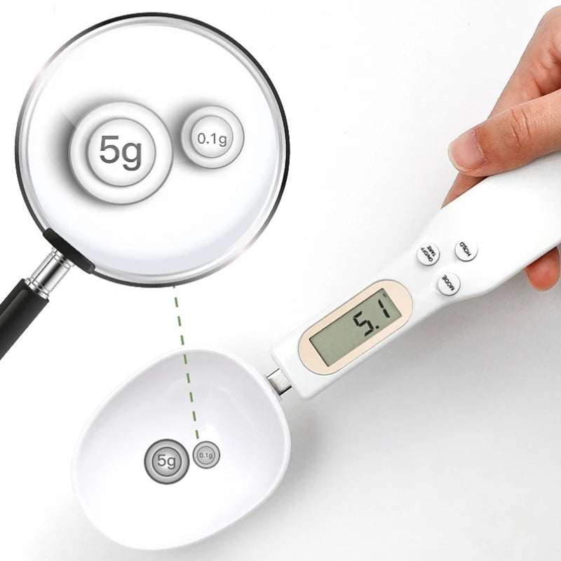 LCD Digital Weighing Spoon Scale – Precision Measuring Tool for Baking & Cooking