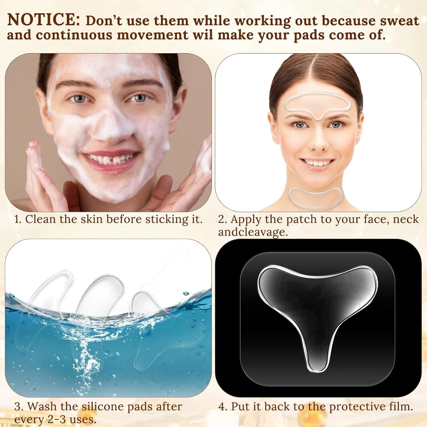 [Early-Summer Promotion] SilkLift™ Anti-aging Chest & Neck Lift Pad (Reusable)