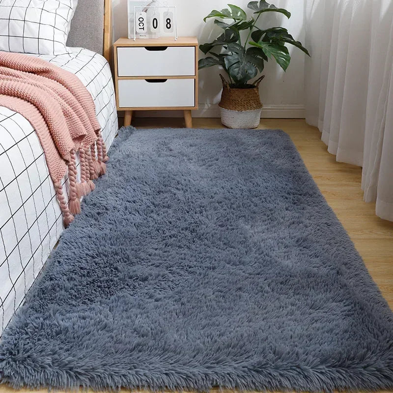 9 colors SilkWool Cozy Rug Carpet – Plush Non-Slip Carpet