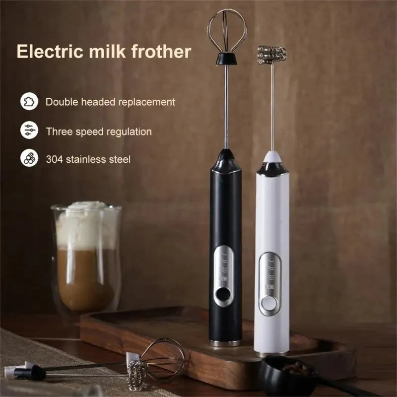 [Best-seller][HOT Trending] WhiskPro DualStick – Wireless 3-Speed Mini Foamer & Blender