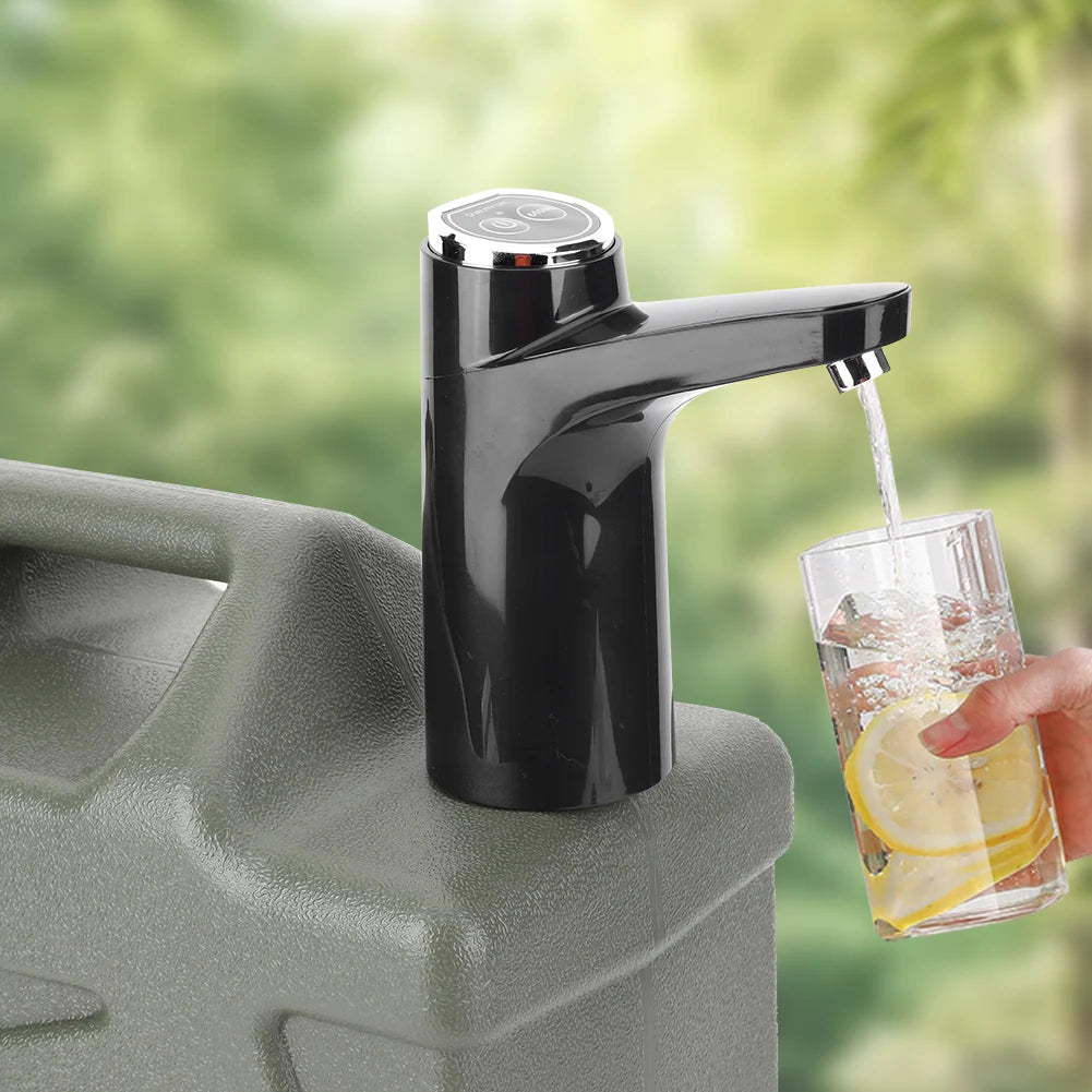 AquaFlow 11L Outdoor Water Tank – Portable Dispenser with Faucet & USB Pump