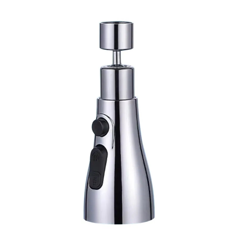 360° Swivel Smart Faucet Extender – Splash-Proof Aerator & Multi-Mode Spray Nozzle