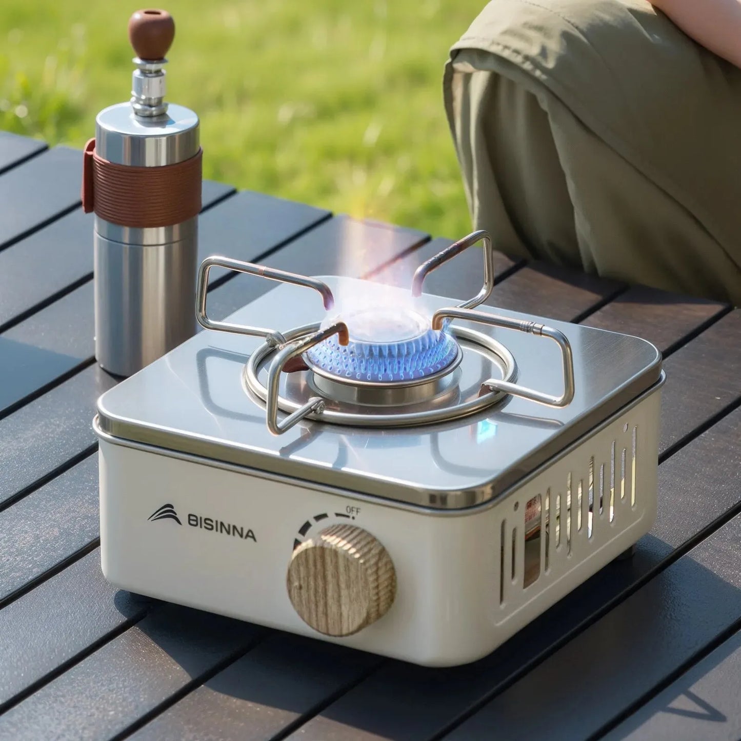 BISINNA Blaze 2800W – High-Power Portable Camping Gas Stove