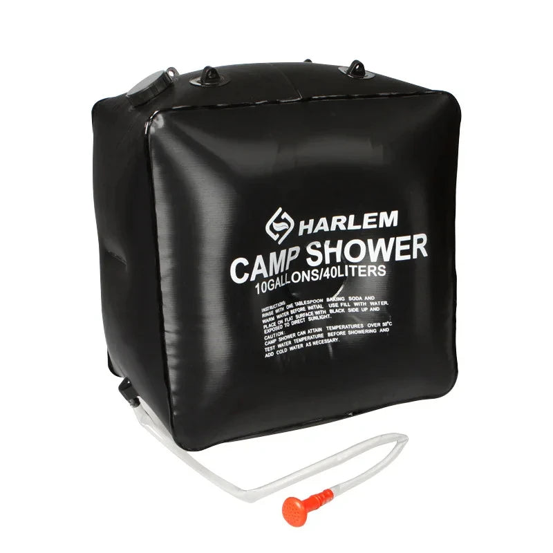 [Only 2 left in stock!] SolarFlow Outdoor Shower Bag – Foldable, Sun-Heated Camping Shower (20L)